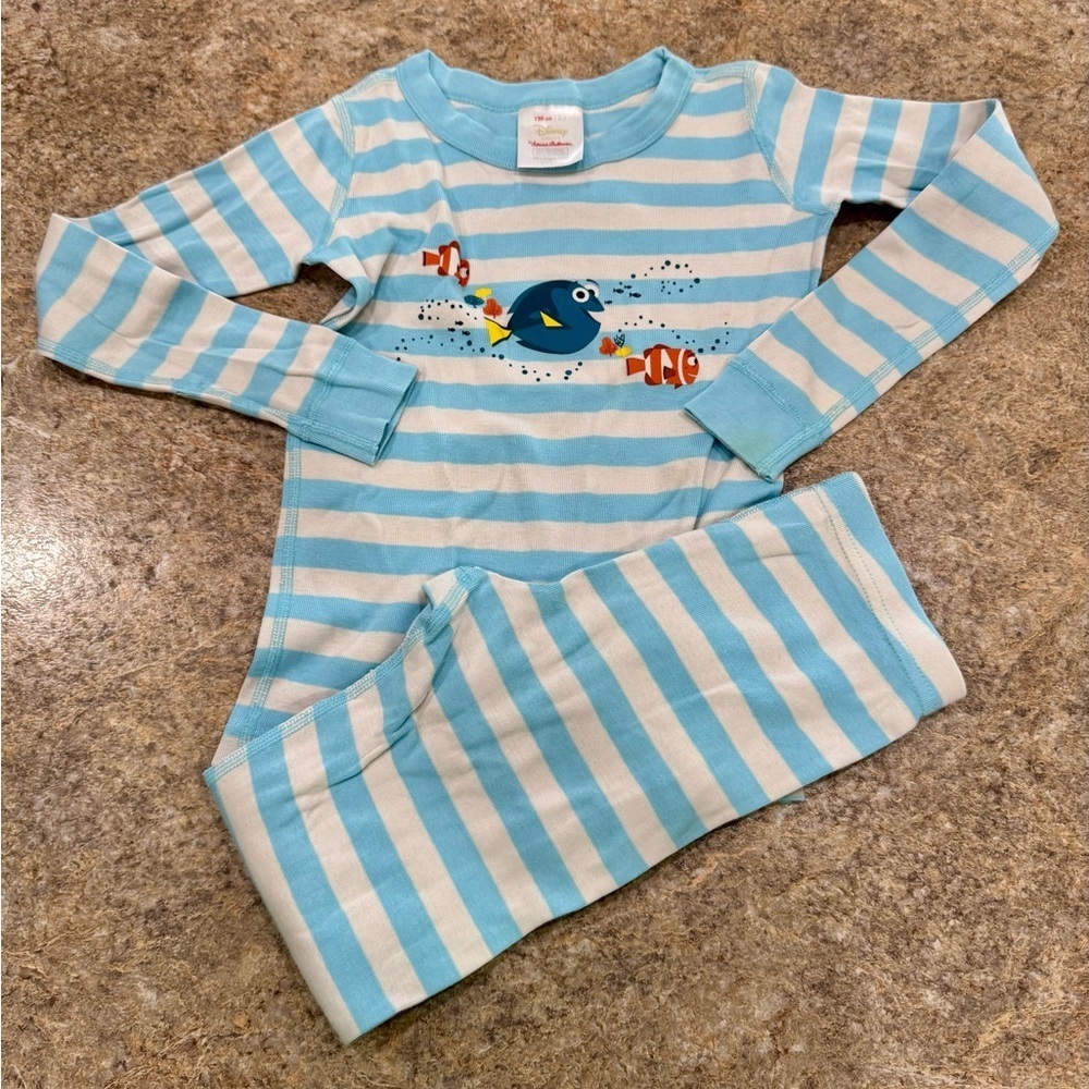 Hanna Andersson Disney “Finding Nemo” Pajamas – Size 120 (6–7 Years)